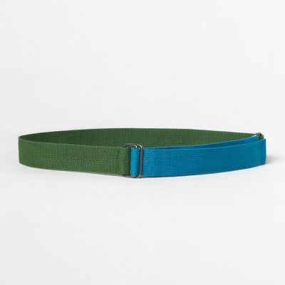 Bicolor Belt Hessy Blue/Green by Bellerose