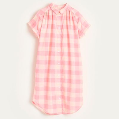 Dress Angie Pink/Yellow Check by Bellerose-4Y