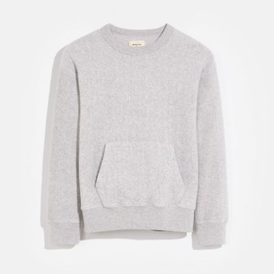 Organic Cotton Sweatshirt Mago Heather Grey by Bellerose-4Y