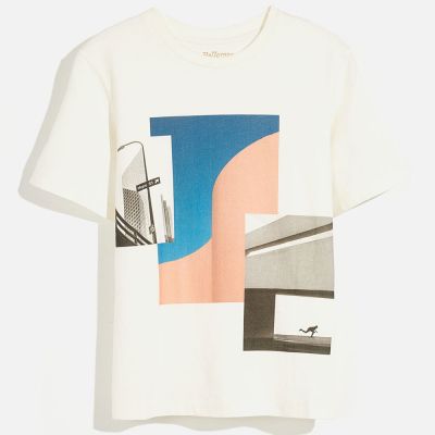 T-Shirt Kenny Vintage White by Bellerose-4Y