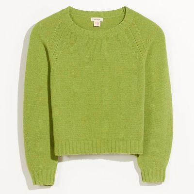 Woolen Sweater Gimi Green by Bellerose-4Y