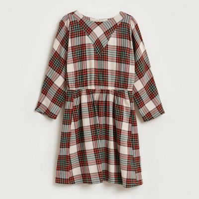 Check Dress Ilusion by Bellerose-4Y