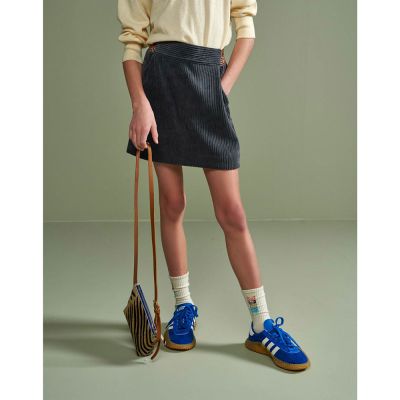 Soft Corduroy Skirt Arch Plomb by Bellerose