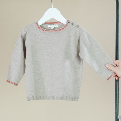 Baby Jumper Ulmus Taupe by Caramel