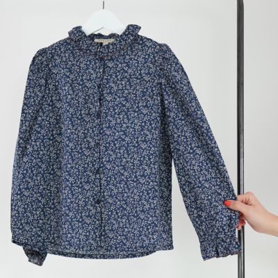 Blouse Madison Navy Floral Print by Caramel-4Y