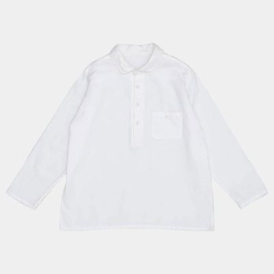 Brushed Cotton Shirt Elbert White by Caramel