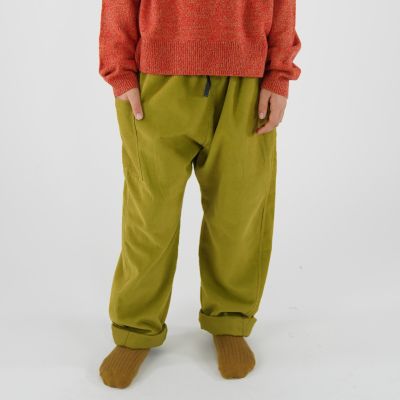 Cord Trousers Chestnut Lime by Caramel