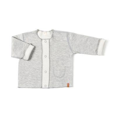 Reversible Double Vest Grey Off-White by Nixnut
