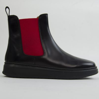 Chelsea Boots Black Leather by Gallucci