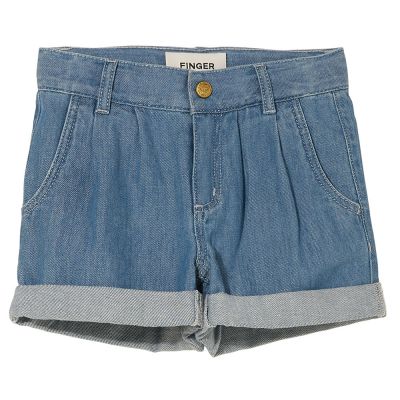 Shorts Marlie Bleached Blue by Finger in the Nose-6/7Y