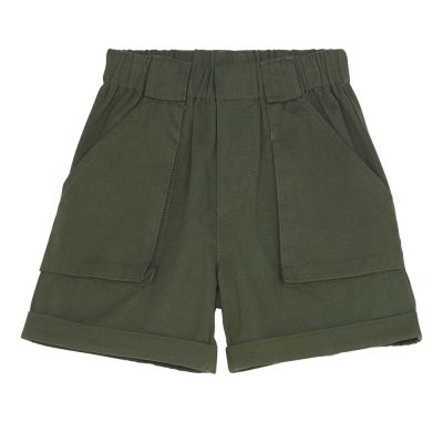 Shorts Week-End Khaki by Finger in the Nose-4/5Y