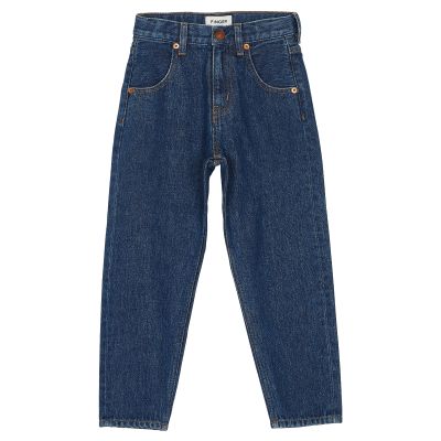Slouchy Fit Jeans Joan Blue Denim by Finger in the Nose-6/7Y