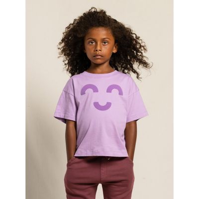 T-Shirt Queen Purple Macaroni by Finger in the Nose