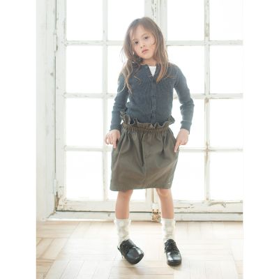 Water Repellent Skirt Khaki by Fith-8Y