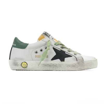 Sneakers Superstar Ice Leather Black Star by Golden Goose Deluxe Brand
