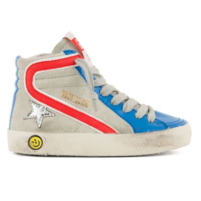 Sneakers Slide Bluette Red by Golden Goose Deluxe Brand