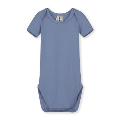 Baby Short Sleeves Onesie Lavender by Gray Label-3M