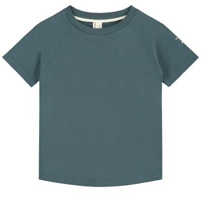 Crewneck T-Shirt Blue Grey by Gray Label