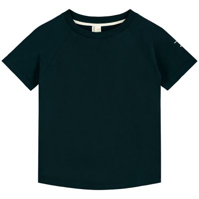 Baby Crewneck Tee Nearly Black by Gray Label-24M