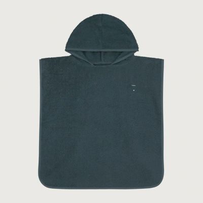 Hooded Towel Blue Grey by Gray Label