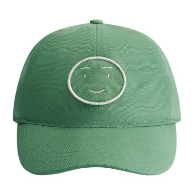 Organic Cotton Baseball Cap Bright Green by Gray Label-TU