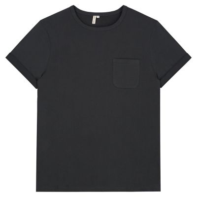 Short Sleeved Pocket Tee Nearly Black by Gray Label