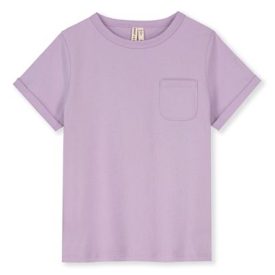 Short Sleeved Pocket Tee Purple Haze by Gray Label-3Y