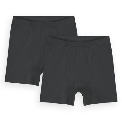 Undies - Boxers Nearly Black - 2 Pack by Gray Label