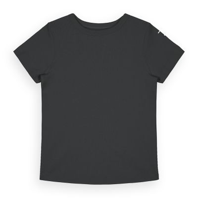 Undies - Short Sleeve Vest Nearly Black by Gray Label-4Y