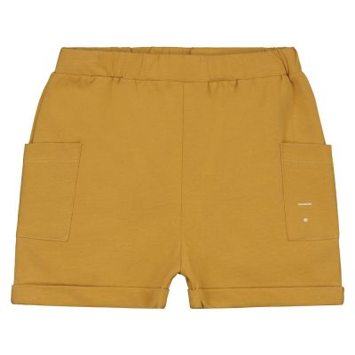 Relaxed Pocket Baby Shorts Mustard by Gray Label