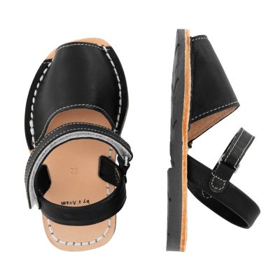 S'Avam x Gray Label - Sandals with Velcro Black