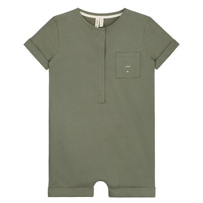 Baby Short Leg Suit Moss by Gray Label