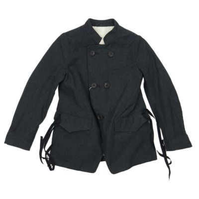 Cotton Jacket Black by Gris-8Y