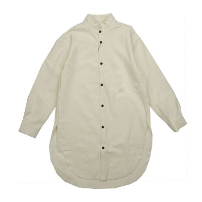 Stand Collar Shirt Natural by Gris
