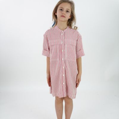 Dress Penguin Red Stripes by MAAN