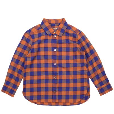 Shirt Titaan Copper Check by MAAN-6Y