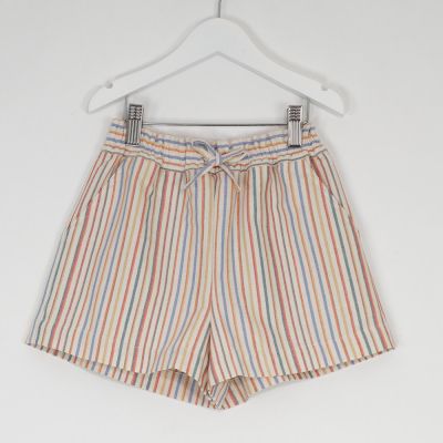 Shorts Melody Ecru Multicolored Stripes by MAAN