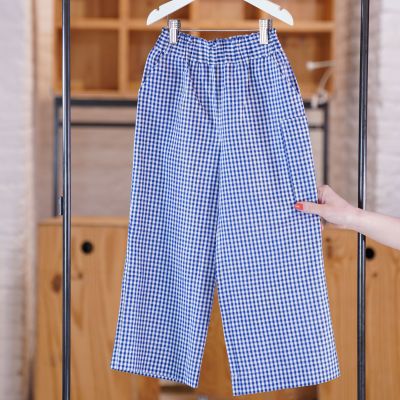 Trousers Porsche Navy Check by MAAN-4Y