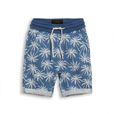 Shorts New Grounded Blue Palms by Finger in the Nose