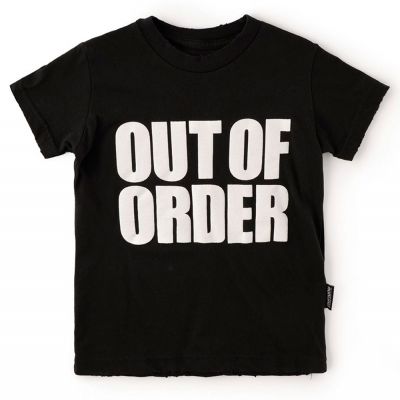 T-Shirt Out of Control Black by nununu