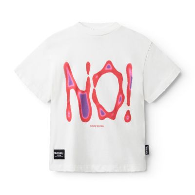 Hell No! T-Shirt White by nununu-3/4Y