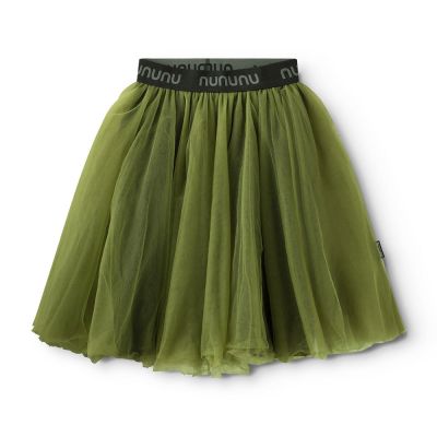 Magic Tulle Skirt Olive by Finger in the Nose-4/5Y