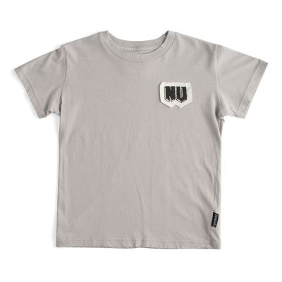 Patch T-Shirt NU Ice Grey by nununu-2/3Y