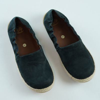 Leather Slip-On Shoes Black by Pepe Children Shoes