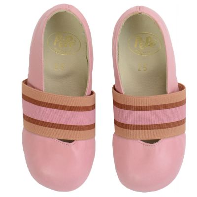 Leather Slippers Nappa Rose by Pepe Children Shoes