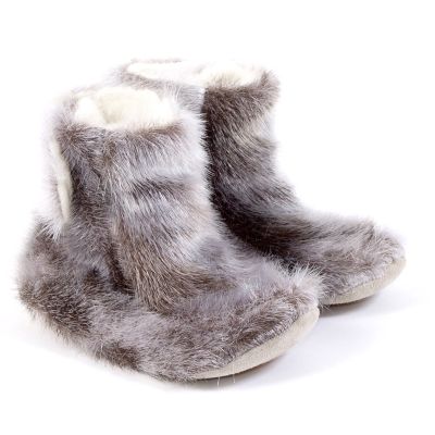 Baby Indoor Boots with Velcro Natural by Petit Nord 