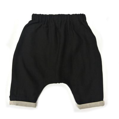 Baby Trousers Piri Mini Black by Anja Schwerbrock-3M