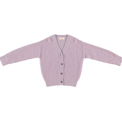 Woolen Cardigan Pontis Lilac-4Y