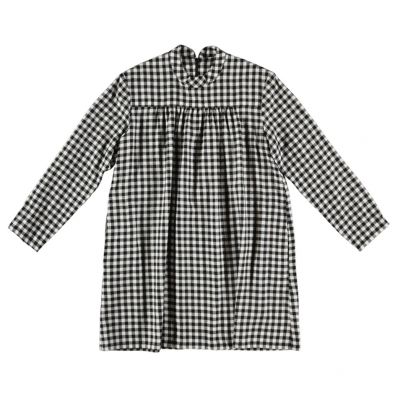 Dress Schnabel Black White Check by Maan