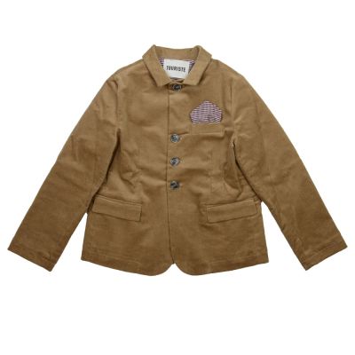 Cord Jacket Astronave Brown by Touriste-3Y